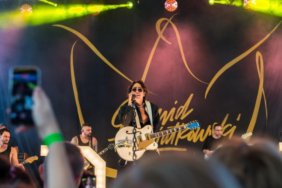 Koncert Dawida Kwiatkowskiego w wislańskim amfiteatrze